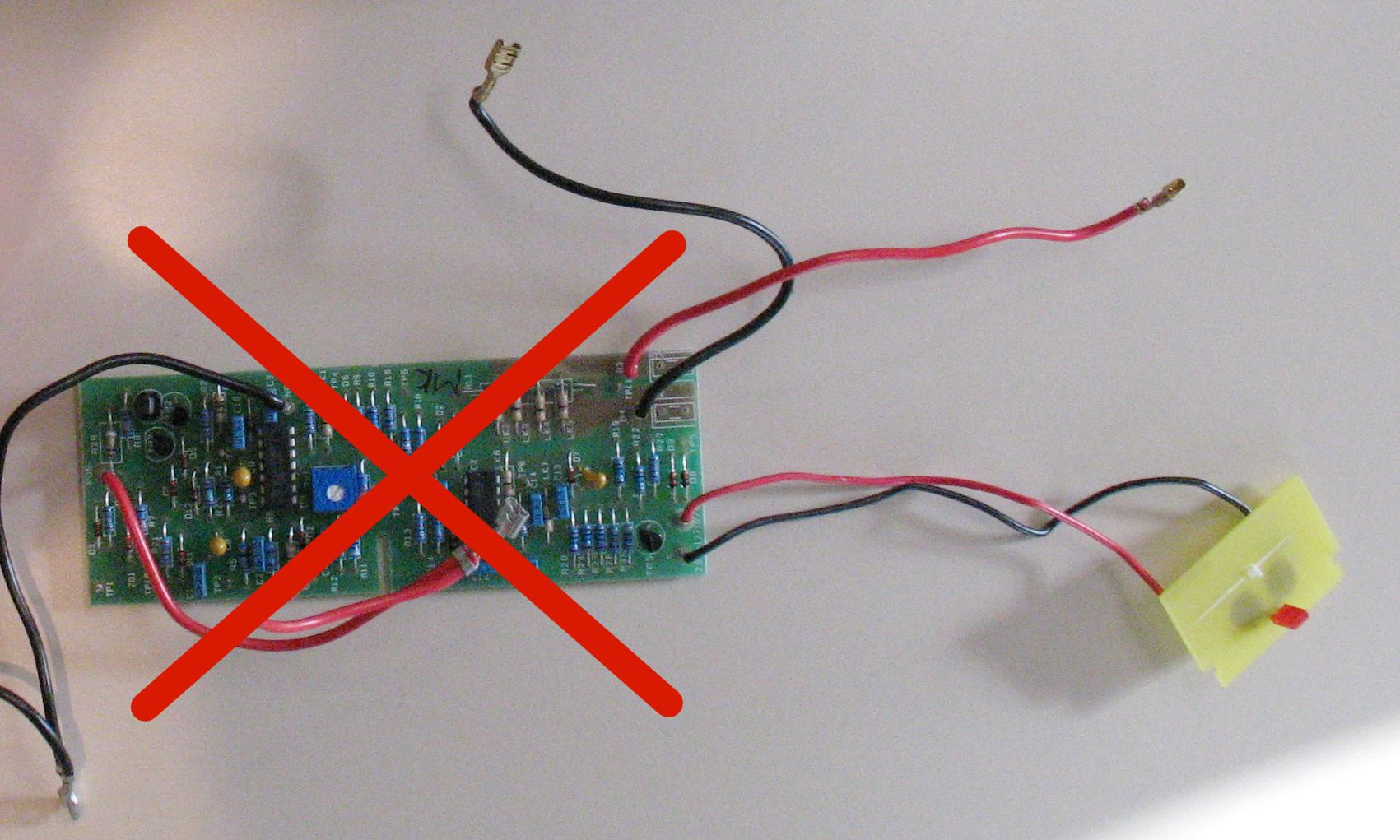 Original battery charge indicator PCBs