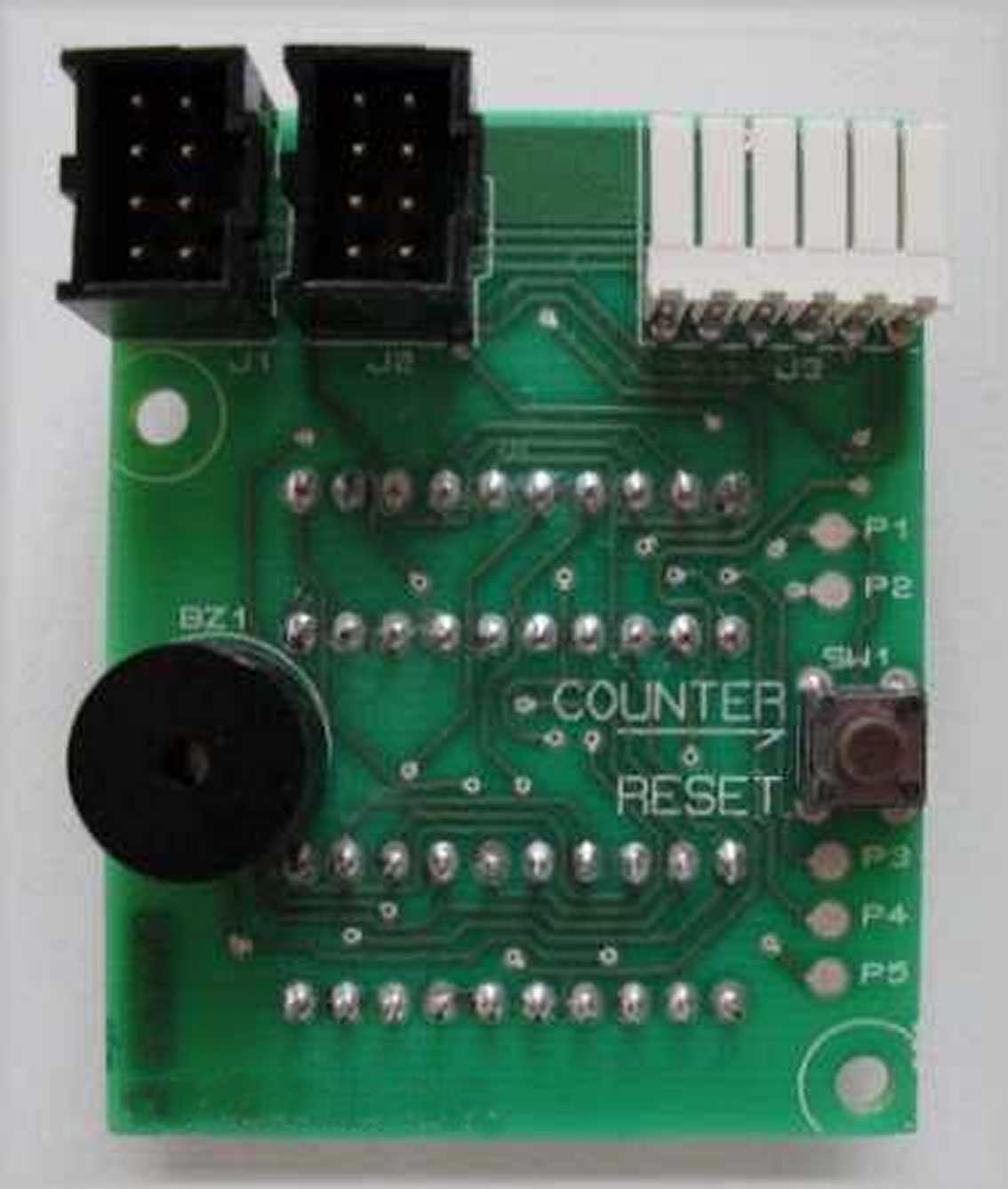 Rear view of electronics PCB for Arjo Sara