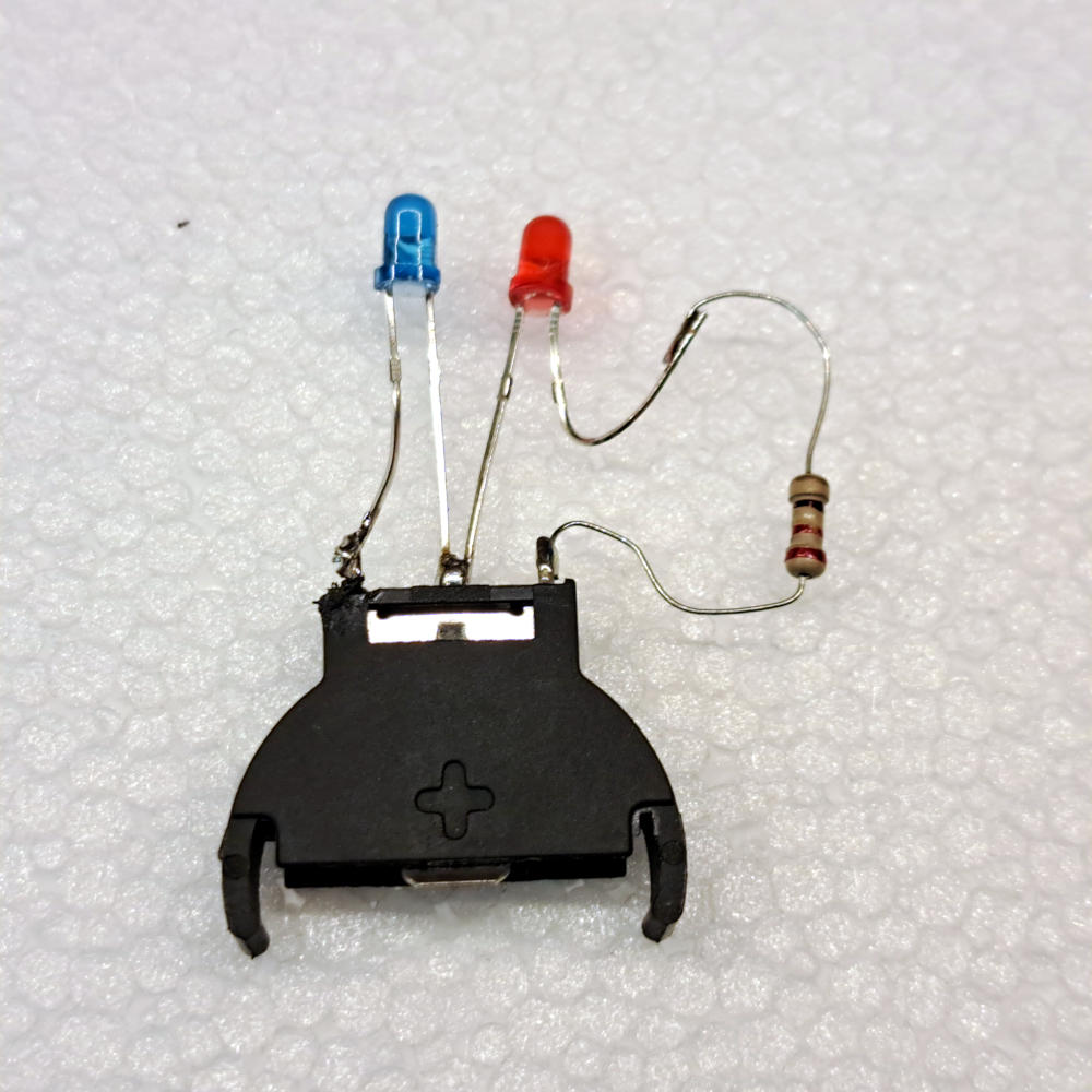 Electronic circuit to demonstrate the effect of a resistor