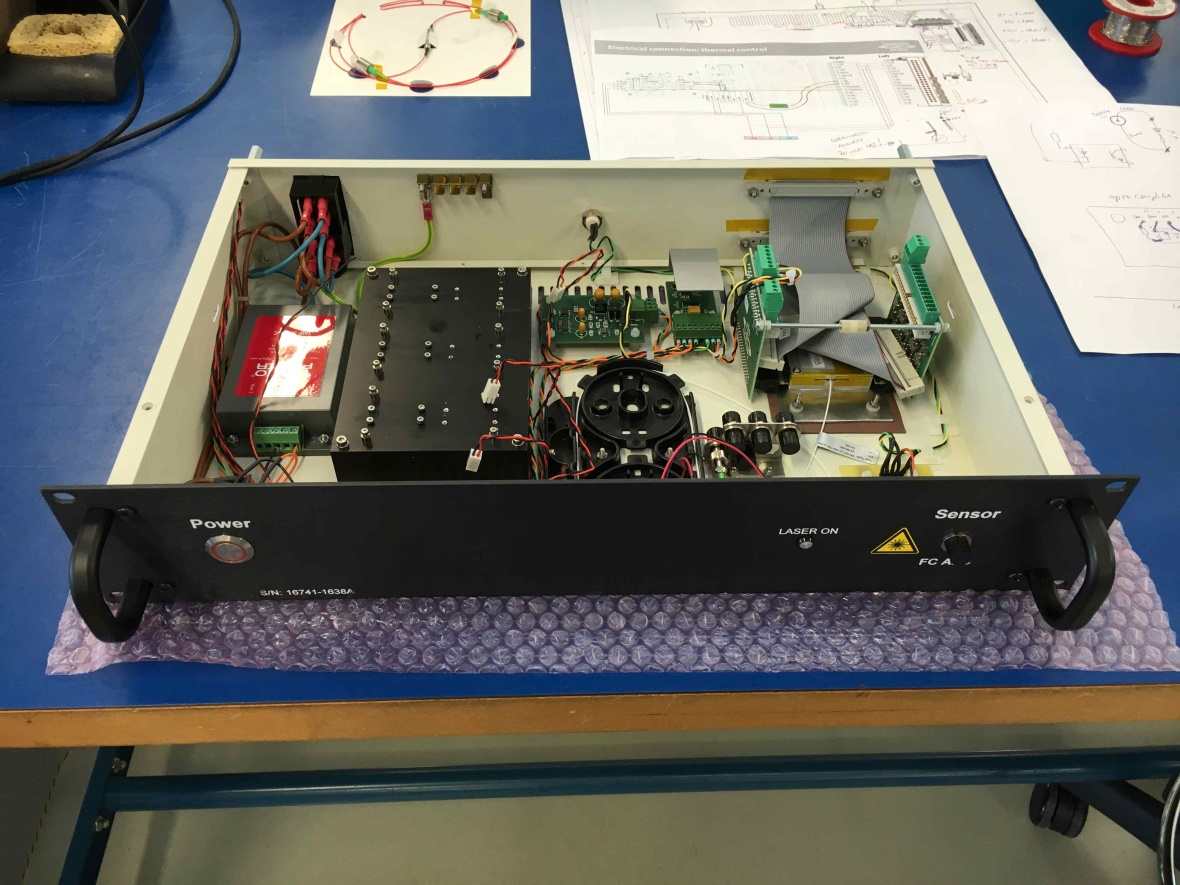 Optical measurement equipment prototype