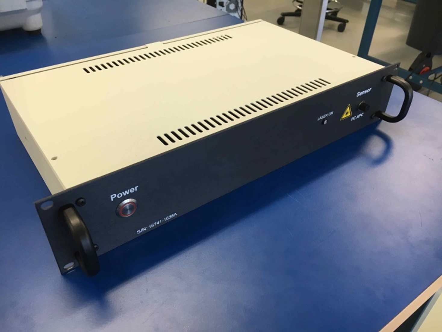 Spectrometer with laser prototype