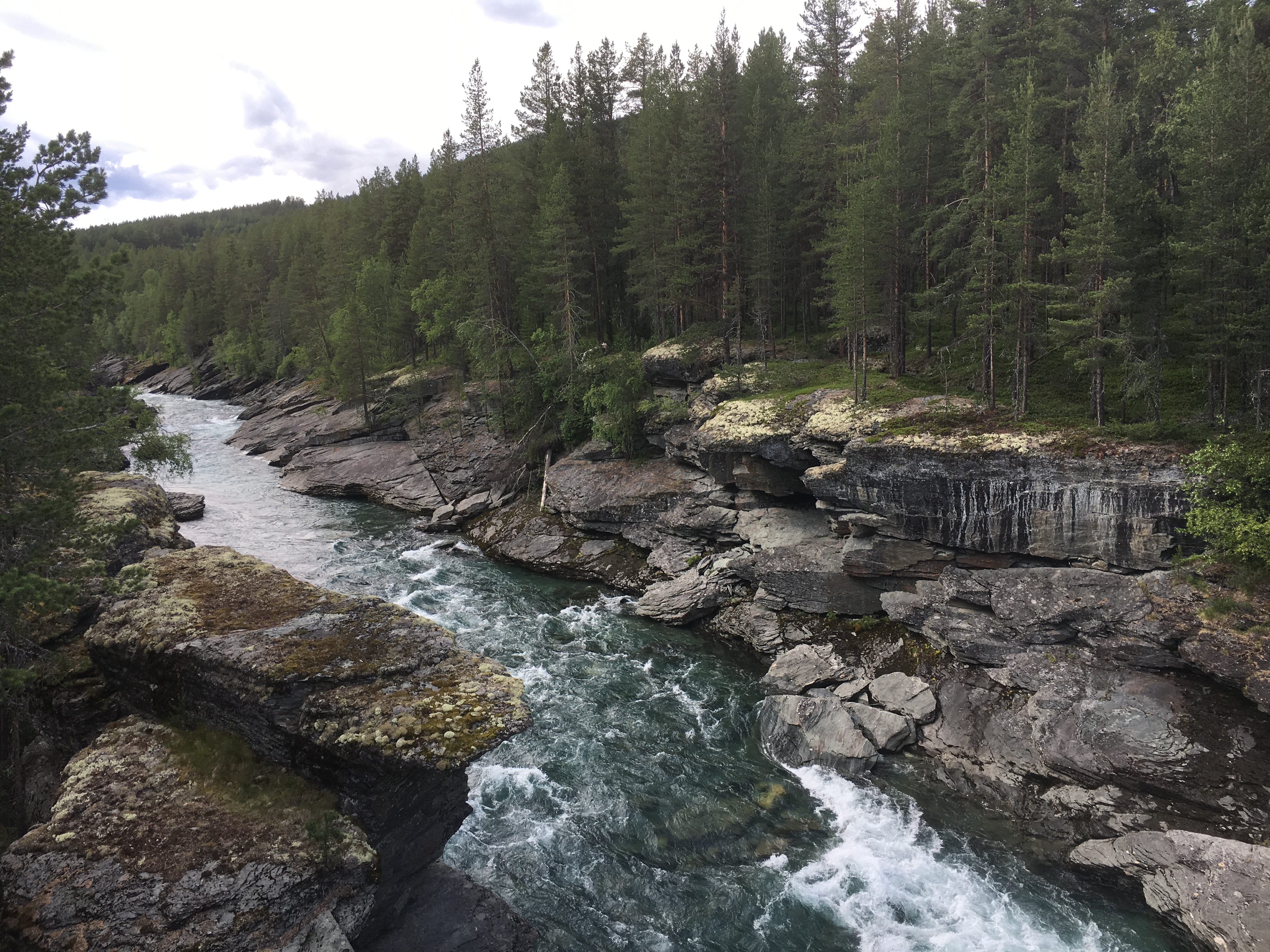 A mountain stream in Norway