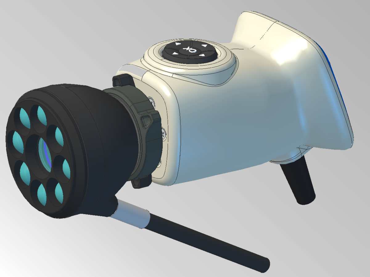 Medical camera CAD image