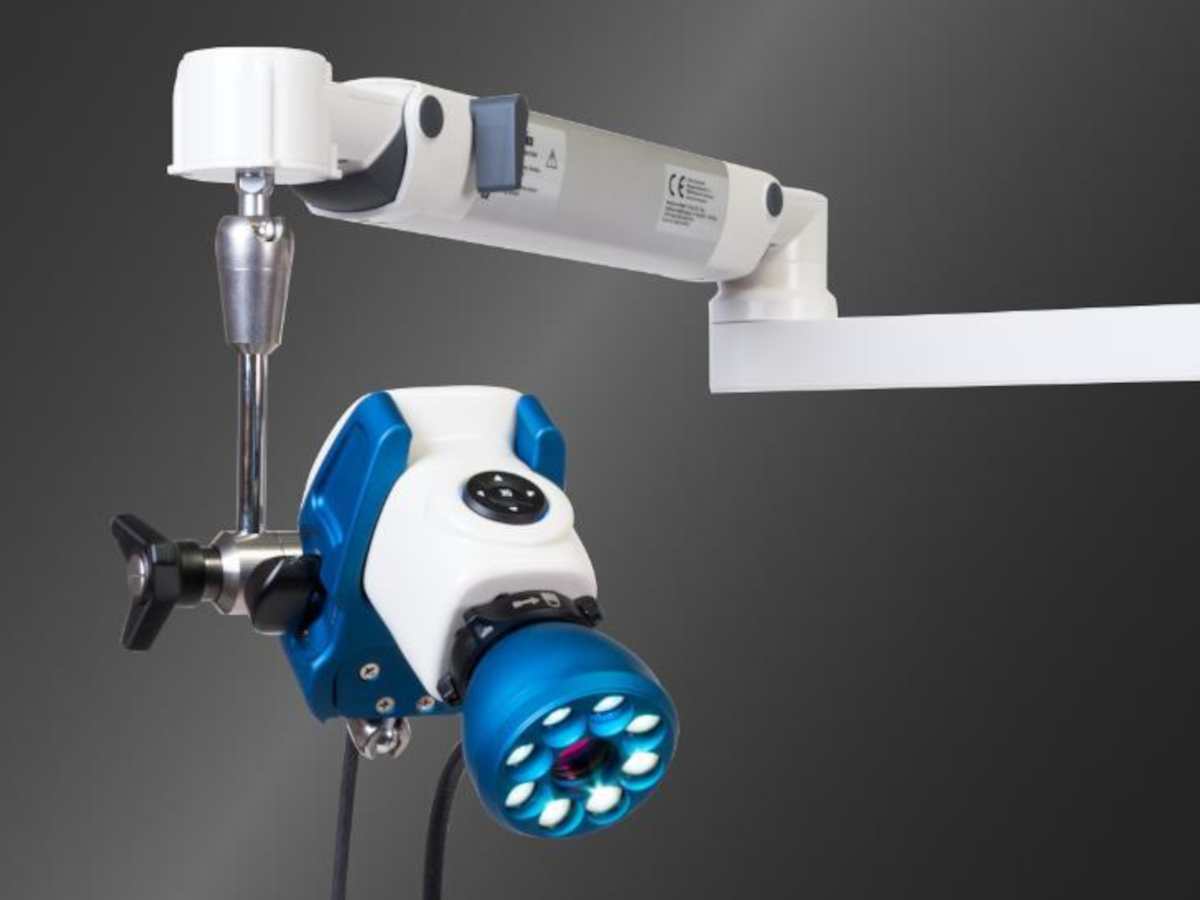 5-channel multispectral medical camera in gripper